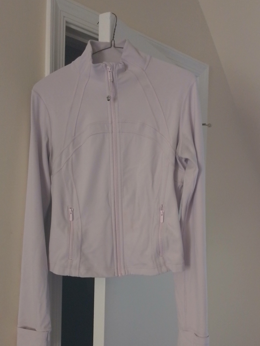 lululemon Light Pink Cropped Define Jacket